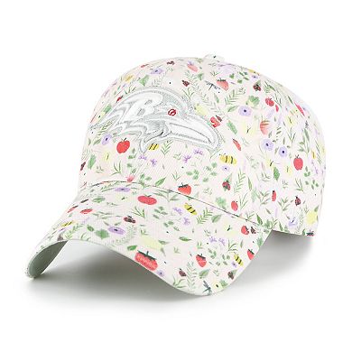Girls Youth '47 Light Pink Baltimore Ravens Posey Clean Up Adjustable Hat