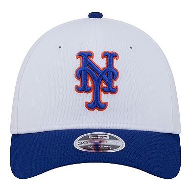 Toddler New Era White New York Mets Baseball 39THIRTY M-Crown Adjustable Hat