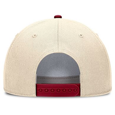 Unisex Nike Natural USC Trojans 2026 Primetime Natural 5-Panel Rope 2-Tone Rise Hat