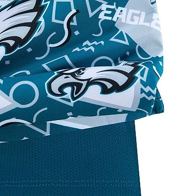 Men's Chubbies Midnight Green Philadelphia Eagles Game Day Fit Classic Lined Swim Trunks