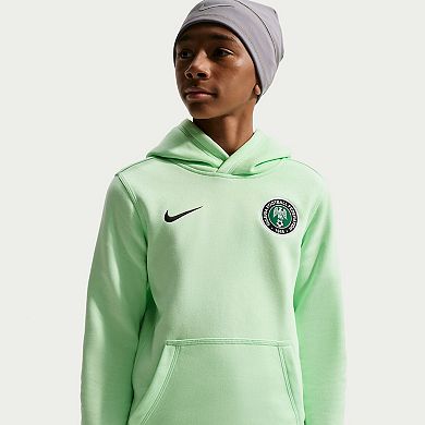Youth Nike Green Nigeria National Team Club Hoodie