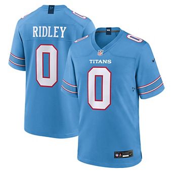 Men's Nike Calvin Ridley Light Blue Tennessee Titans Game Jersey