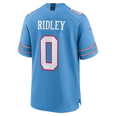 Men's Nike Calvin Ridley Light Blue Tennessee Titans Game Jersey