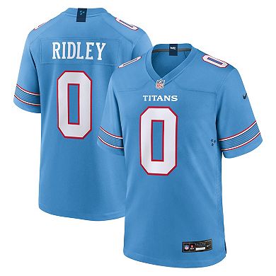 Men's Nike Calvin Ridley Light Blue Tennessee Titans Game Jersey