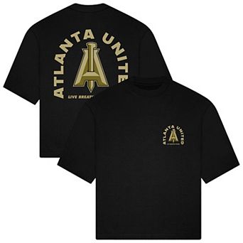 Unisex Live Breathe Futbol Black Atlanta United FC Tunnel T-Shirt