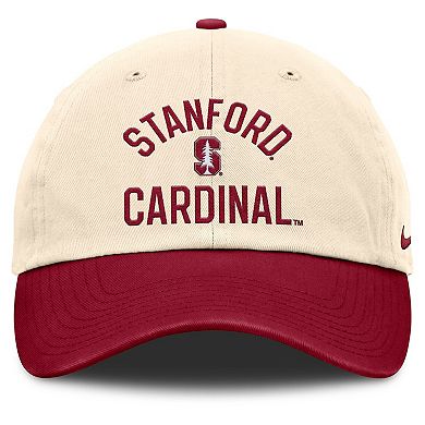Unisex Nike Natural Stanford Cardinal 2026 Primetime Natural 2-Tone Club Adjustable Hat