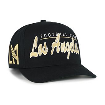 Men's '47 Black LAFC Brushmark Hitch Adjustable Hat