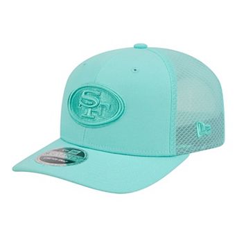 Men's New Era Turquoise San Francisco 49ers Color Pack 9SEVENTY Adjustable Hat