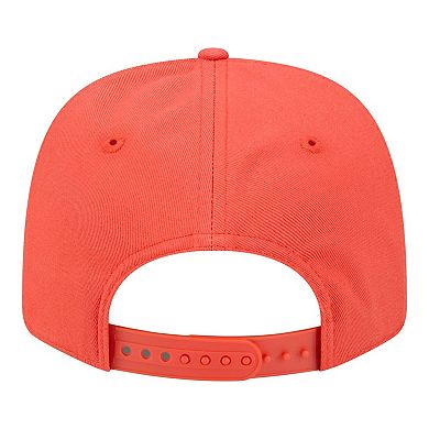 Men's New Era Orange Clemson Tigers Wordmark Rope 9SEVENTY Stretch-Snap Hat