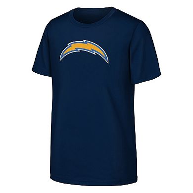 Youth Outerstuff Navy Los Angeles Chargers Primary Logo T-Shirt