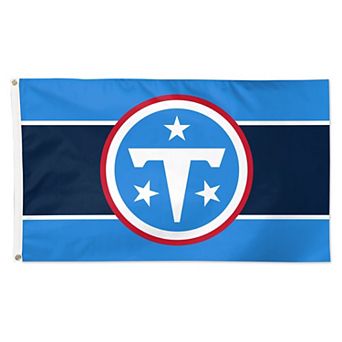 WinCraft Tennessee Titans Single-Sided Deluxe 3' x 5' Horizontal Stripe Flag