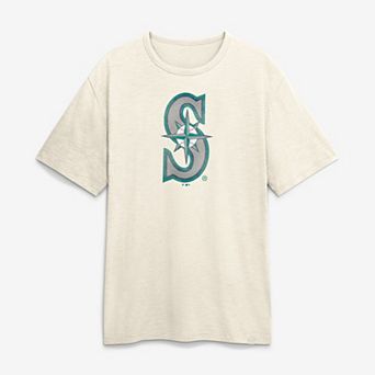 Men's Fanatics Cream Seattle Mariners Stadium Slub T-Shirt