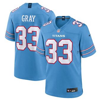 Men's Nike Cedric Gray Light Blue Tennessee Titans Game Jersey