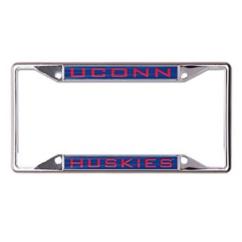 WinCraft UConn Huskies Metal License Plate Frame