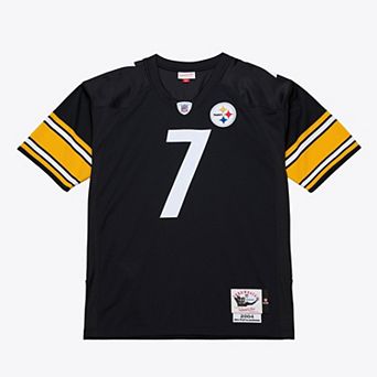 Men's Mitchell & Ness Ben Roethlisberger Black Pittsburgh Steelers 2004 Authentic Jersey