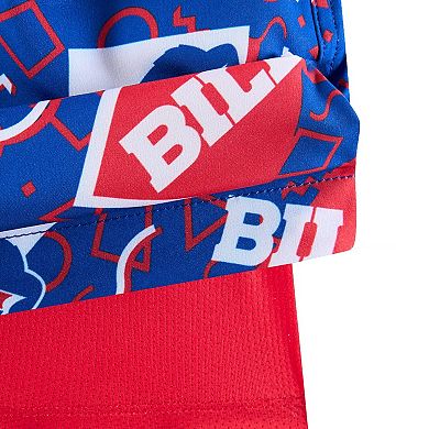 Men's Chubbies Blue Buffalo Bills Game Day Fit Classic Lined Swim Trunks