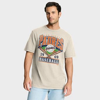 Men's Fanatics Tan San Diego Padres Stadium Slub T-Shirt