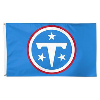 WinCraft Tennessee Titans Single-Sided Deluxe 3' x 5' Primary Logo Flag