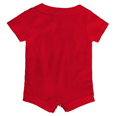 Newborn Nike Red Boston Red Sox Alternate Replica Romper Jersey