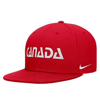 Men's Nike Red Canada Soccer Pro Snapback Hat