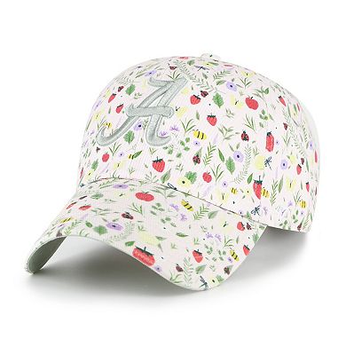 Women's '47 Natural Alabama Crimson Tide Posey Clean Up Adjustable Hat
