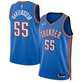 Unisex Nike Isaiah Hartenstein Blue Oklahoma City Thunder Swingman Jersey - Icon Edition