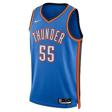 Unisex Nike Isaiah Hartenstein Blue Oklahoma City Thunder Swingman Jersey - Icon Edition