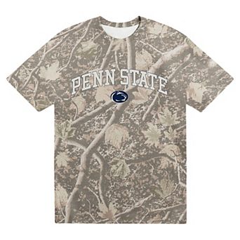 Men's Uscape Apparel Camo Penn State Nittany Lions Back Bay Heavyweight T-Shirt