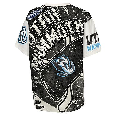 Youth Outerstuff Cream Utah Mammoth Top Player T-Shirt