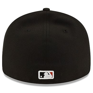 Men's New Era Gray/Black San Francisco Giants Authentic Collection Alternate Low Profile 59FIFTY Fitted Hat