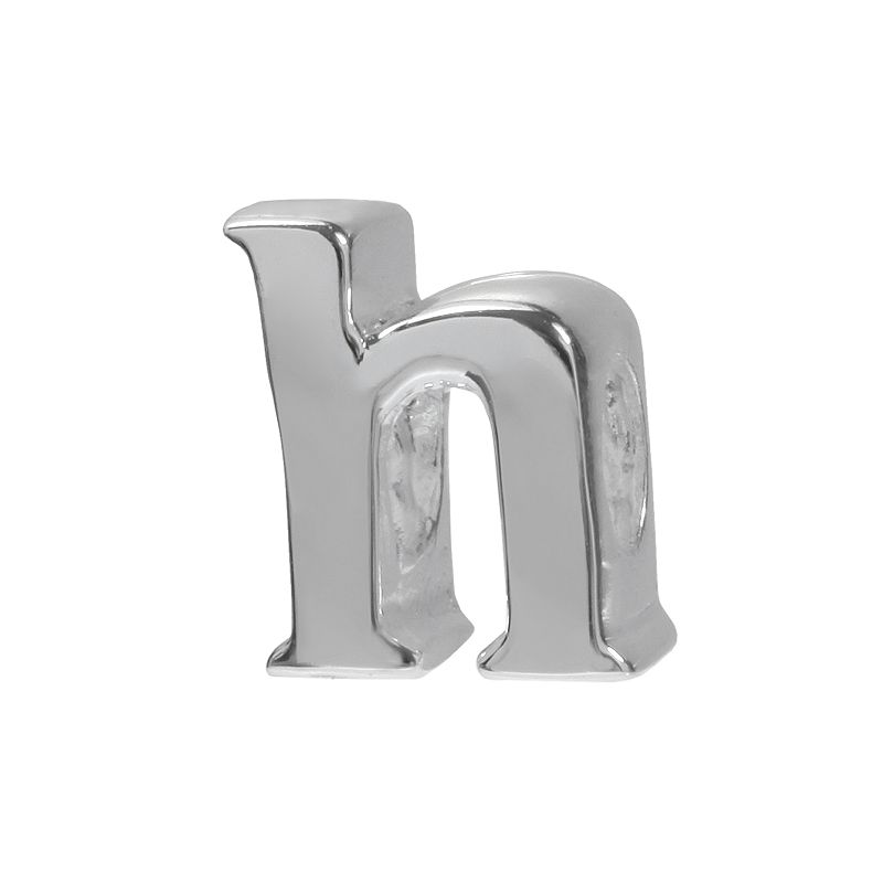 Individuality Beads Sterling Silver Initial Bead, Womens, Grey - 91832805 - Jewelry Bead Details:Watch the product video here. Width:  sku 91832805