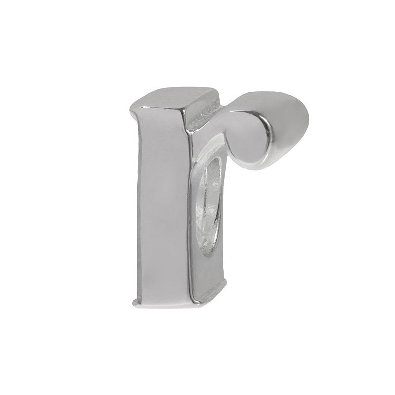 Individuality Beads Sterling Silver Initial Bead, Womens, Grey - 91833467 - Jewelry Bead Details:Watch the product video here. Width:  sku 91833467