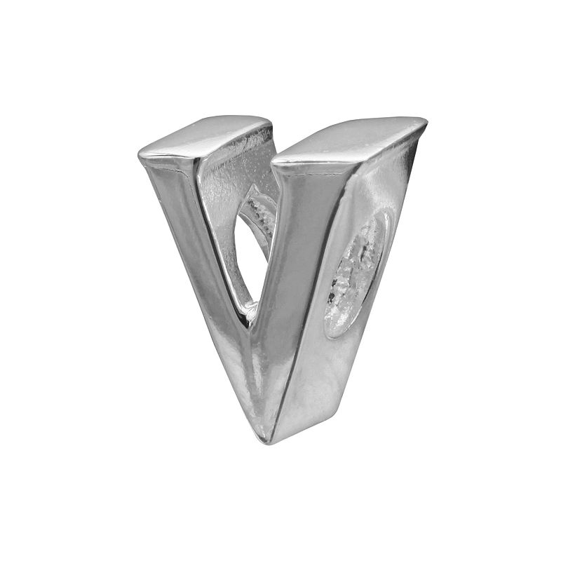 Individuality Beads Sterling Silver Initial Bead, Womens, Grey - 94728837 - Jewelry Bead Details:Watch the product video here. Width:  sku 94728837