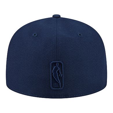 Men's New Era Navy Brooklyn Nets Tonal Color Pack 59FIFTY Fitted Hat