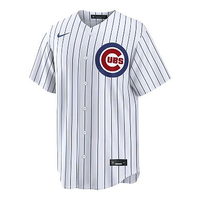 Men's Nike Matt Shaw White Chicago Cubs Home Replica Jersey