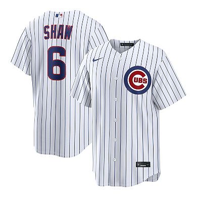 Men's Nike Matt Shaw White Chicago Cubs Home Replica Jersey