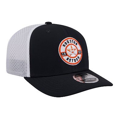 Men's New Era Navy Houston Astros Active 9SEVENTY Adjustable Trucker Hat