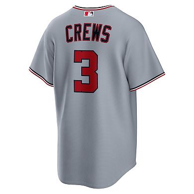 Men's Nike Dylan Crews Gray Washington Nationals Road Replica Jersey