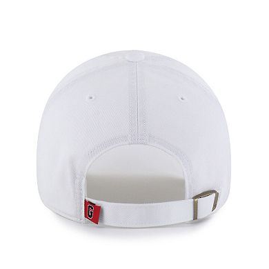 Men's '47 White Georgia Bulldogs Vault Clean Up Adjustable Hat