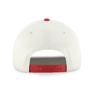Men's '47 Natural Cincinnati Reds Frame Out Hitch Adjustable Hat
