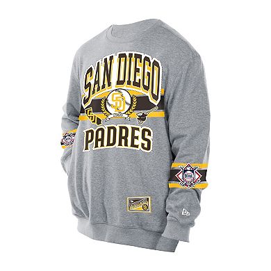 Men's New Era Gray San Diego Padres Sport Classics Sweatshirt