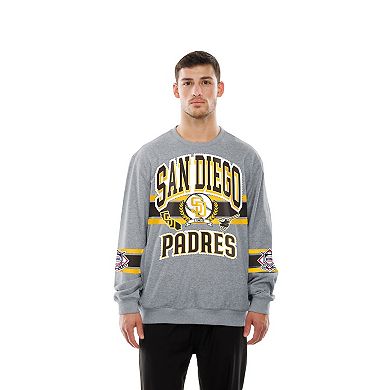 Men's New Era Gray San Diego Padres Sport Classics Sweatshirt