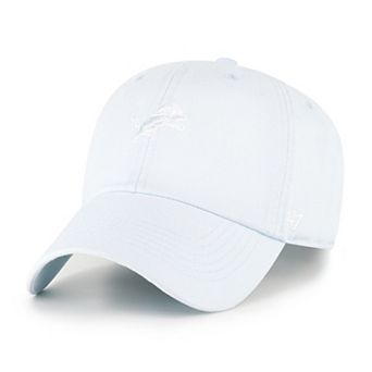 Women's '47 Light Blue Detroit Lions Base Runner Ballpark Clean Up Adjustable Hat