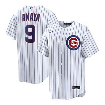 Men's Nike Miguel Amaya White Chicago Cubs Home Replica Jersey