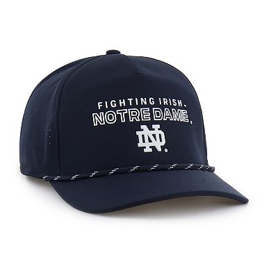 Men's '47 Navy Notre Dame Fighting Irish Forward Vent Hitch Rope Adjustable Hat