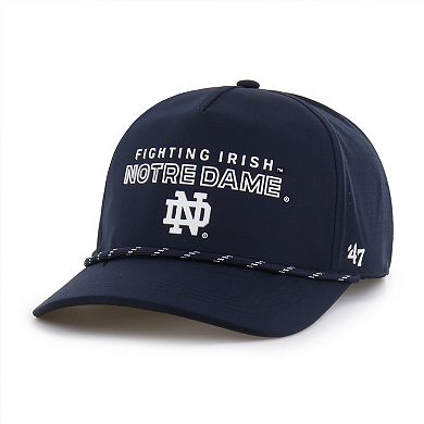 Men's '47 Navy Notre Dame Fighting Irish Forward Vent Hitch Rope Adjustable Hat