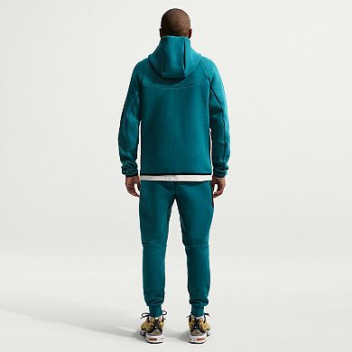 Men's Nike Green Brazil National Team 2026 Tech Fleece Windrunner Raglan Full-Zip Hoodie