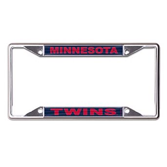 WinCraft Minnesota Twins Metal License Plate Frame