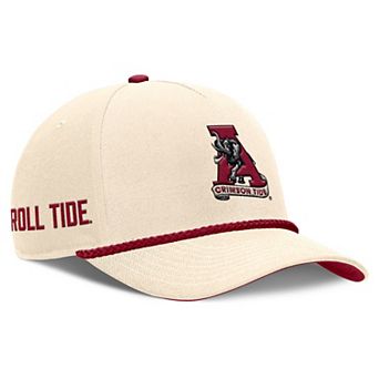 Unisex Nike Natural Alabama Crimson Tide Legacy Vintage Rope Rise Adjustable Hat