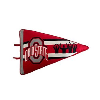 Pegasus Ohio State Buckeyes Half Stripe Pennant Pillow